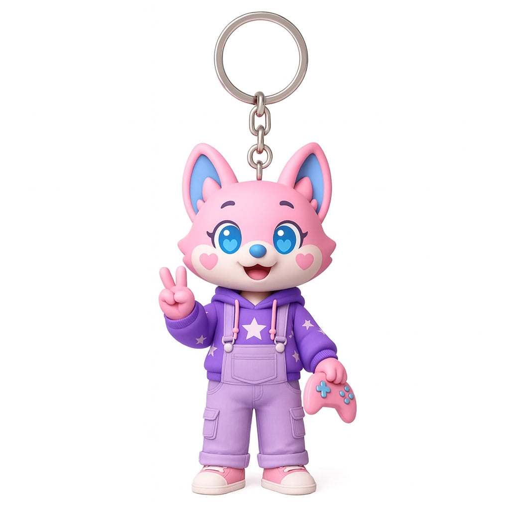 Figurine Porte-Clés Personnalisée — Ta Photo en Mini Version