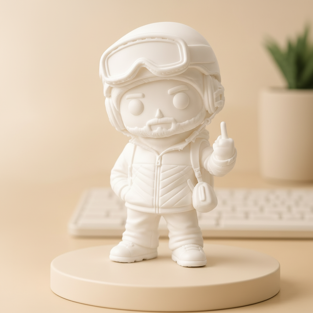Figurine Made in France - version carrée