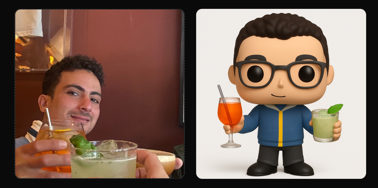 Transformation photo vers mini-figurine Popmee