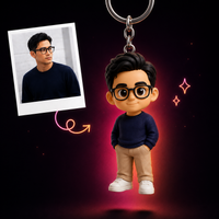 Mini Figurine Porte-Clés